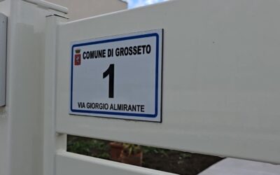 Via Almirante c’è, ma solo sul numero civico